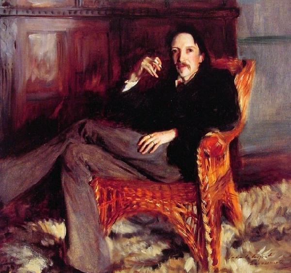  Robert Louis Stevenson by Sargent
